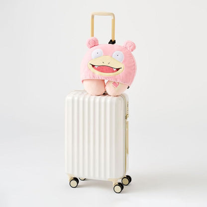 Gowell Pokemon Slowpoke Hooded Neck Pillow Japan Official Travel Accessory- Japan Figure Store - #1 Bring To You The Best Japanese Goods