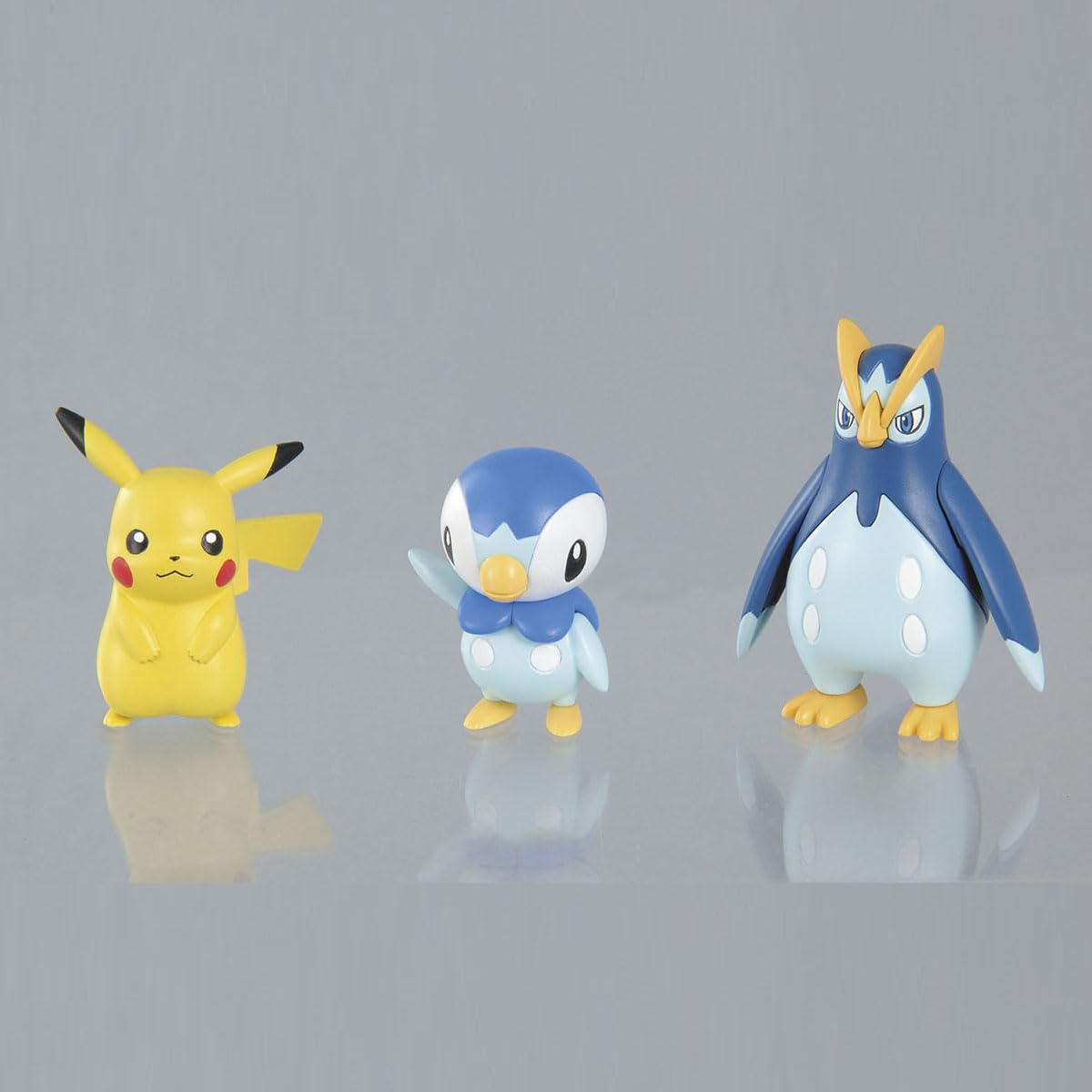 Bandai Spirits Pokemon Model No.6 Empoleon Evolution Set New Package Version