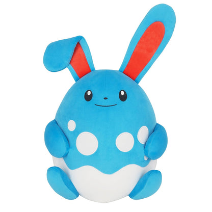 Sanei Boeki Pokemon Azumarill Potehagu Cushion Japan Official Plush Pillow- Japan Figure Store - #1 Bring To You The Best Japanese Goods