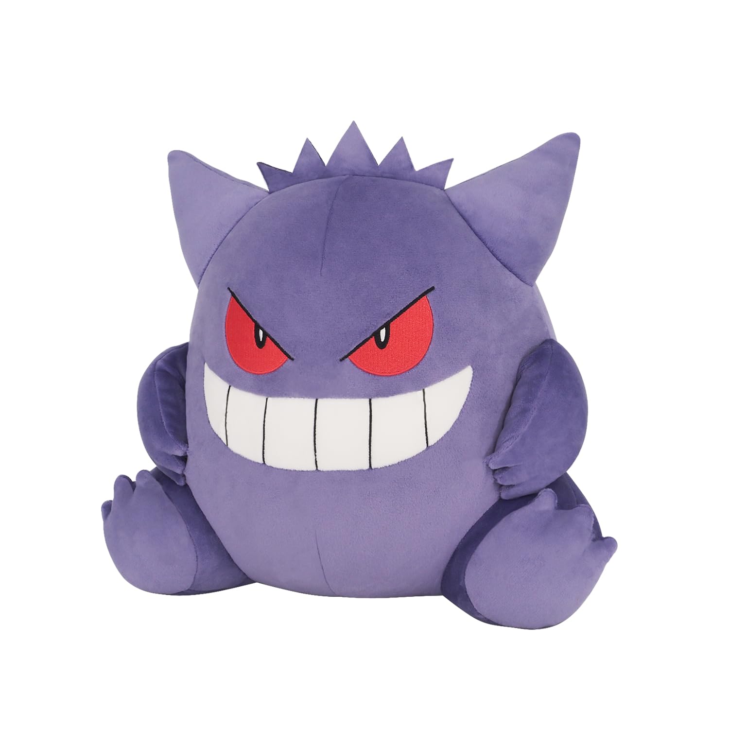 Sanei Boeki Pokemon Potehagu Cushion Gengar Official Japan Plush Pillow- Japan Figure Store - #1 Bring To You The Best Japanese Goods