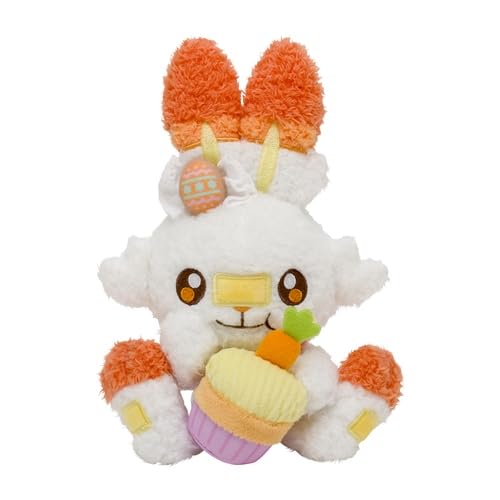Peluche Scorbunny de Pâques Pokemon Yum Yum - Originale du Pokemon Center