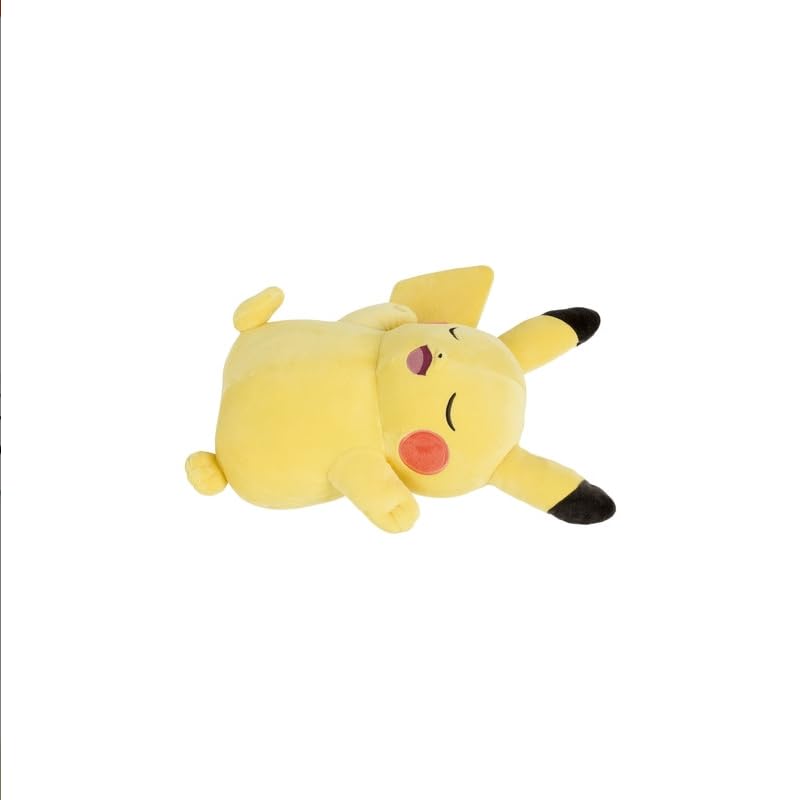 Pokemon Sleep Plush Toy Goodnight Pikachu 35.5cm - Soft & Cuddly Original