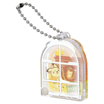 Takara Tomy Pokémon Moving Acrylic Charm Cozy Winter Collection Box