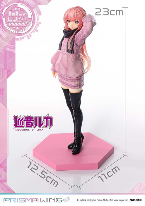 Prime 1 Studio Prisma Wing Megurine Luka 1/7 Scale Figure by Lack Art- Japan Figure Store - #1 Bring To You The Best Japanese Goods