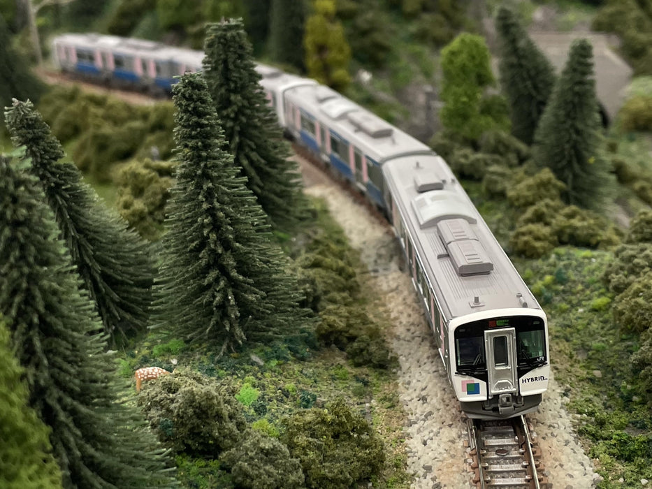 Tomytec Railway Collection JR HB-E210 4 Car Set Senseki Tohoku Line Rapid Service- Japan Figure Store - #1 Bring To You The Best Japanese Goods