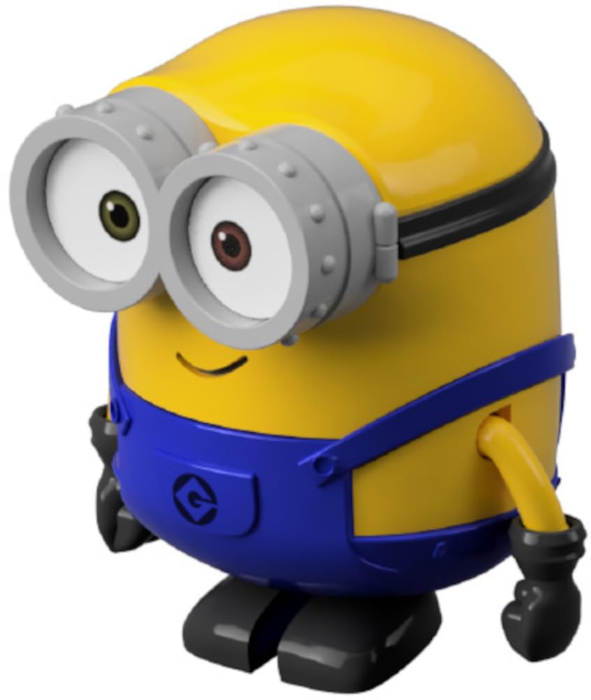 Aoshima Rakupla Tokotoko Mi-01 Minions Bob Figurine Collectible Toy- Japan Figure Store - #1 Bring To You The Best Japanese Goods
