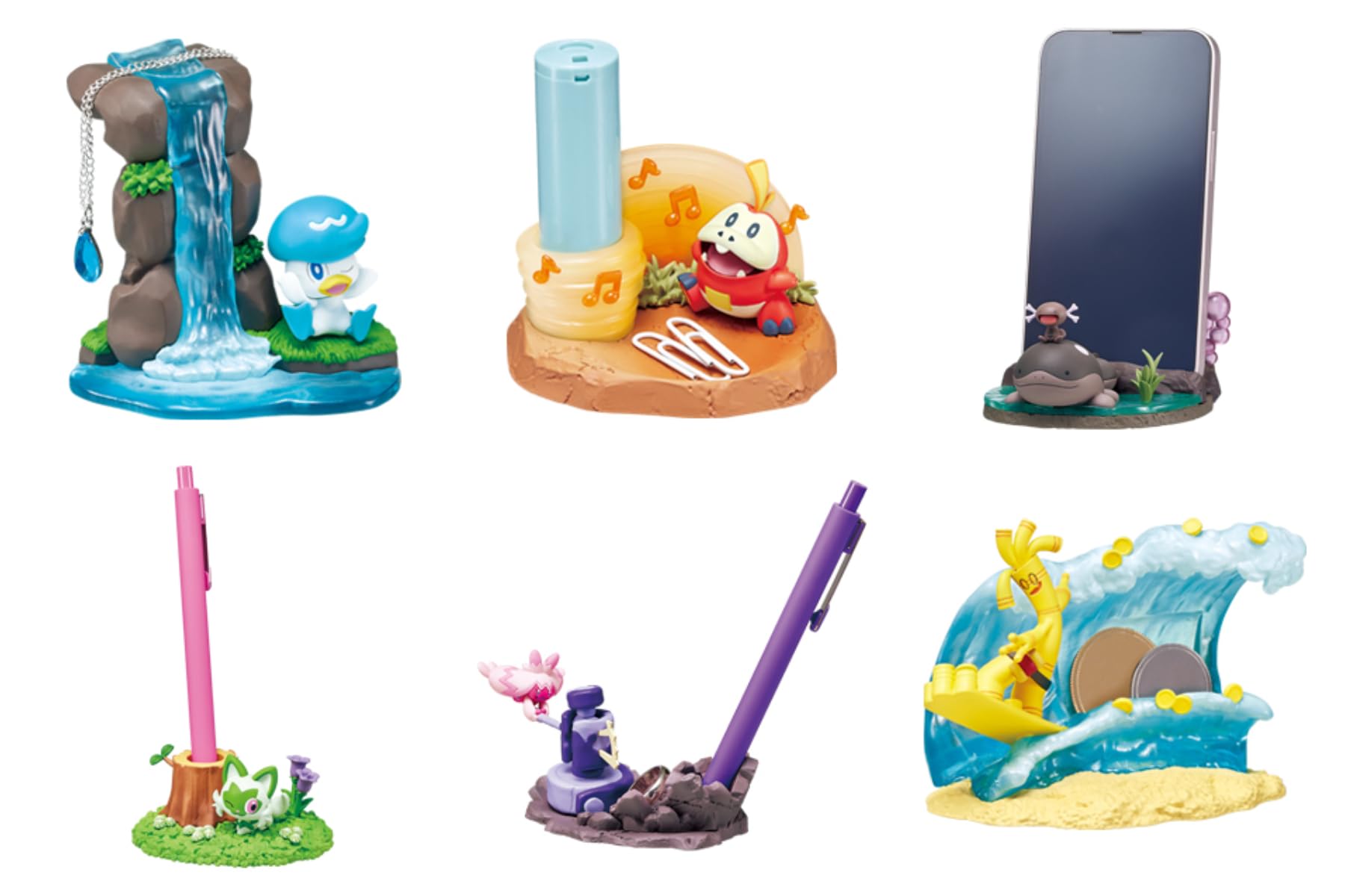 Re-Ment Pokemon Desq Figure - Welcome to Paldea Region 1Box H115xW70xD60mm