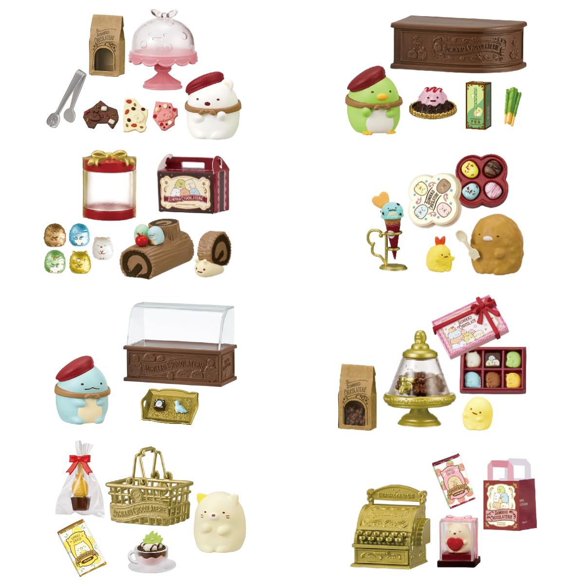 Re-Ment San-X Sumikko Gurashi Chocolaterie Box H115 X W70 X D50mm PVC ABS