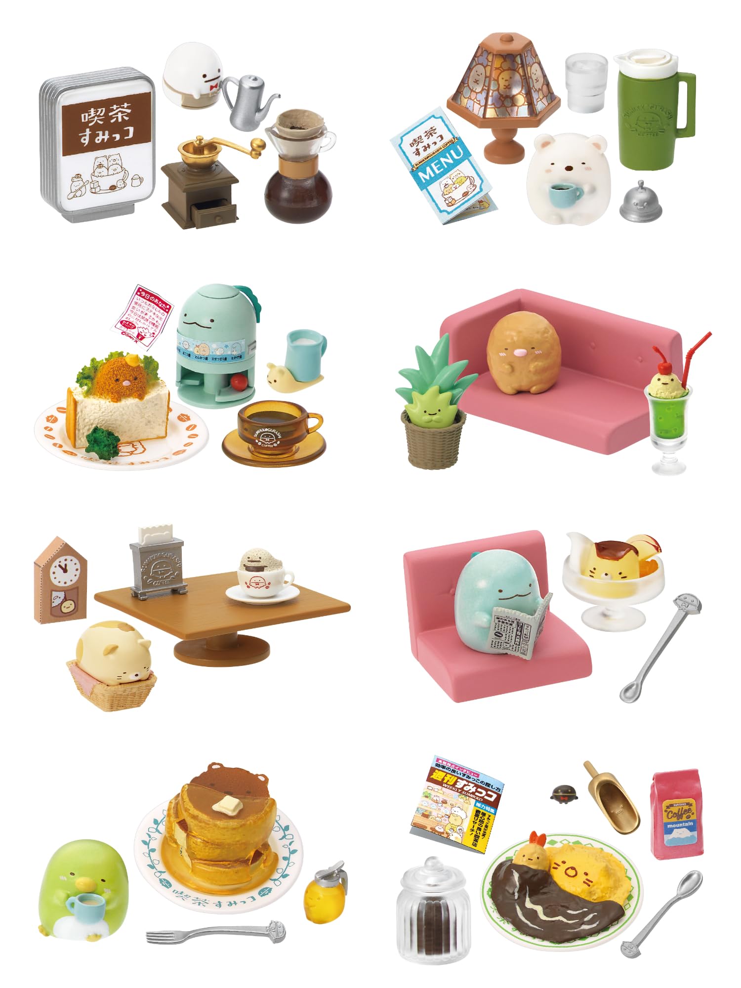 Re-Ment San-X Sumikkogurashi Cafe Sumikko Box PVC Toy 115x70x40mm