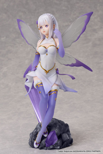 Elcoco Re:Zero Emilia 1/7 Jewel Princess Figure Collectible- Japan Figure Store - #1 Bring To You The Best Japanese Goods