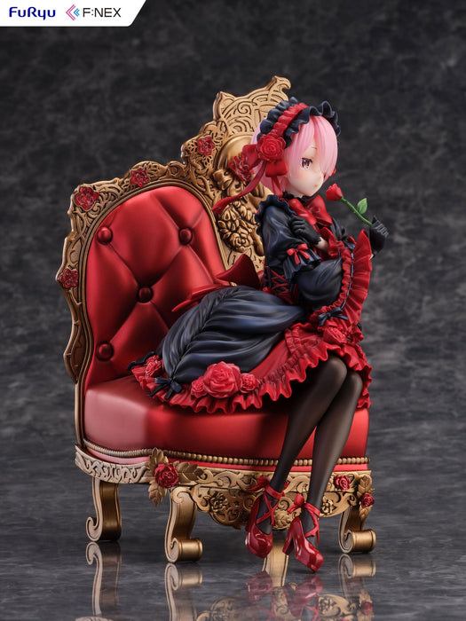 Furyu Re:Zero 1/7 Ram Gothic Ver. F:Nex Figure - Collectible Anime Figurine- Japan Figure Store - #1 Bring To You The Best Japanese Goods