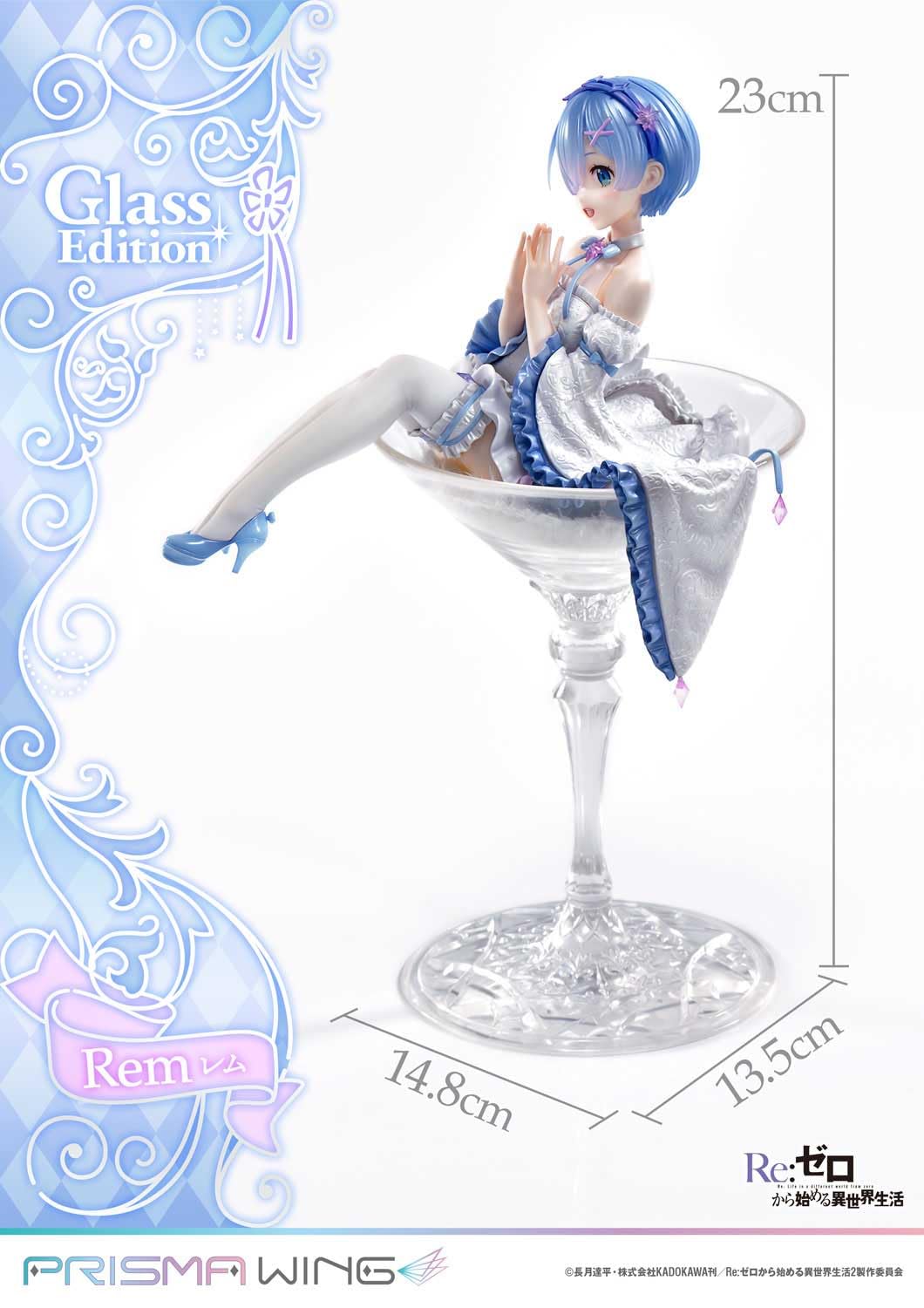 Prime 1 Studio Re:Zero Rem Prisma Wing 1/7 Glass Edition Pwrzr-01P Figure- Japan Figure Store - #1 Bring To You The Best Japanese Goods