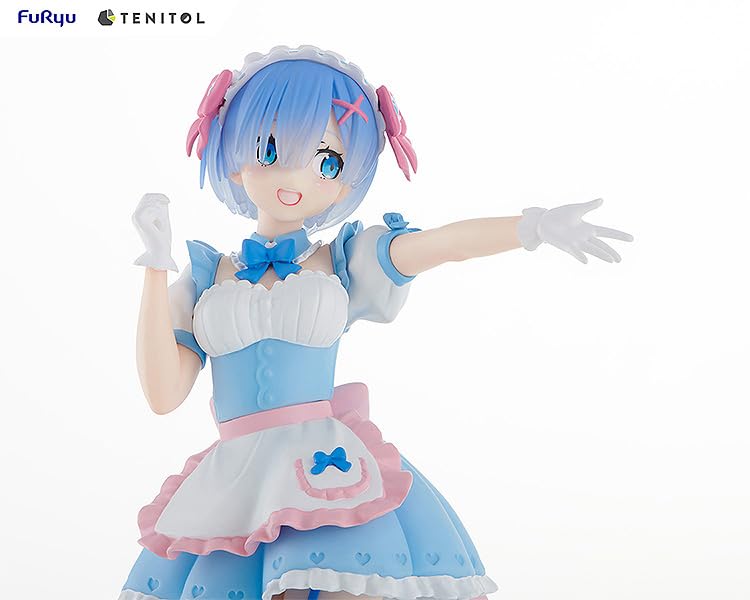 Furyu Re:Zero Rem & Ram Tenitol Yumekawa Maid Figures Collection Set- Japan Figure Store - #1 Bring To You The Best Japanese Goods