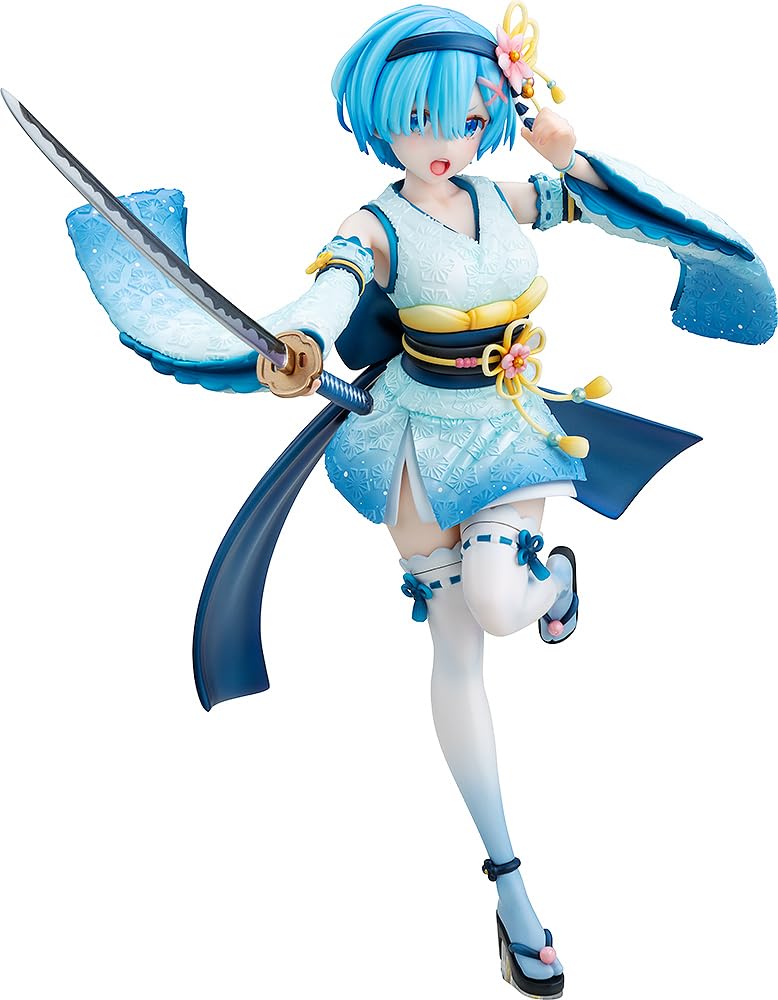 Kadokawa Re:Zero Rem Combat Outfit Ver - Anime Figure Collectible- Japan Figure Store - #1 Bring To You The Best Japanese Goods