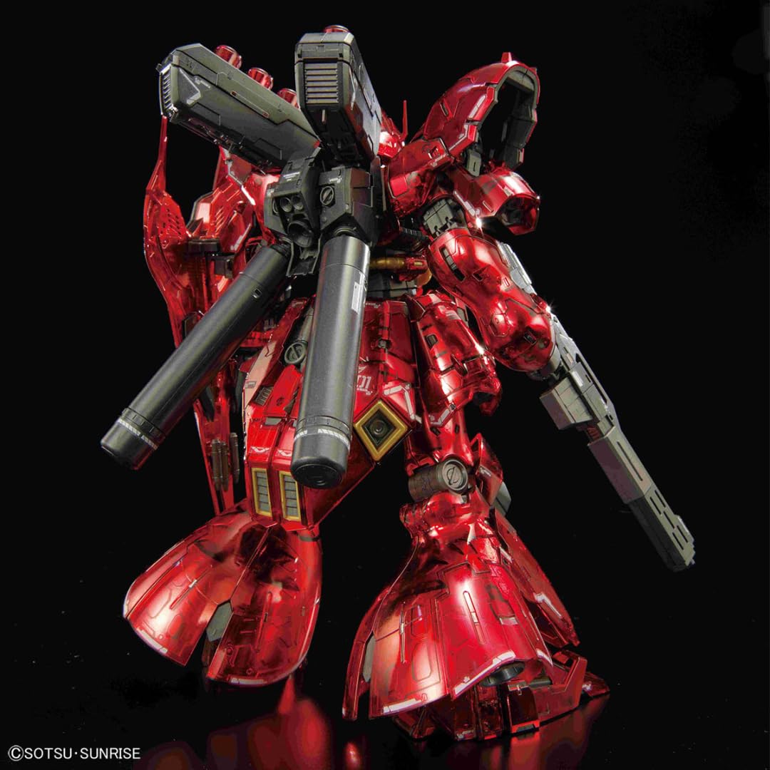 Bandai Spirits RG 1/144 Sazabi Exclusive Pre-Colored Gundam Model Kit