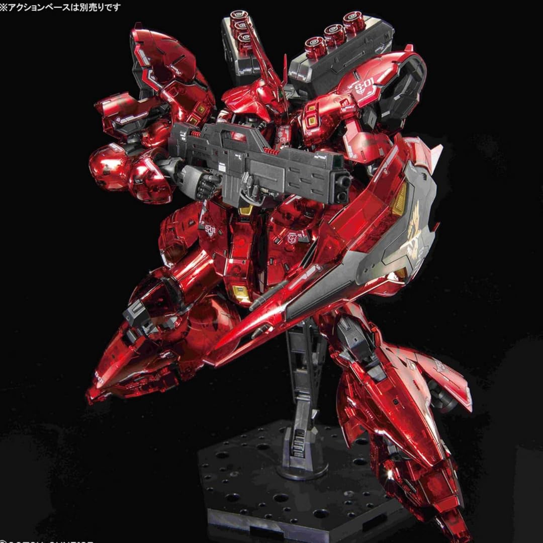 Bandai Spirits RG 1/144 Sazabi Exclusive Pre-Colored Gundam Model Kit