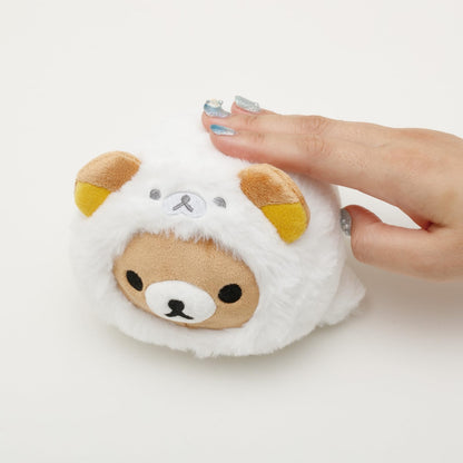 San-X Rilakkuma Plush Toy S Size - Seal Design- Japan Figure Store - #1 Bring To You The Best Japanese Goods