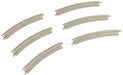 Rokuhan Z Gauge Track 6 Pieces R066: R195-30° Canted Rail by Rokuhan- Japan Figure Store - #1 Bring To You The Best Japanese Goods