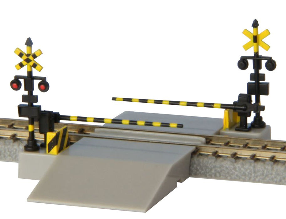 Rokuhan Z Gauge Japanese Type Railroad Crossing Set S045-1- Japan Figure Store - #1 Bring To You The Best Japanese Goods