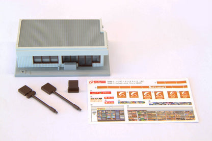 Rokuhan Z Gauge Convenience Store Ash - Model Train Building Accessory- Japan Figure Store - #1 Bring To You The Best Japanese Goods