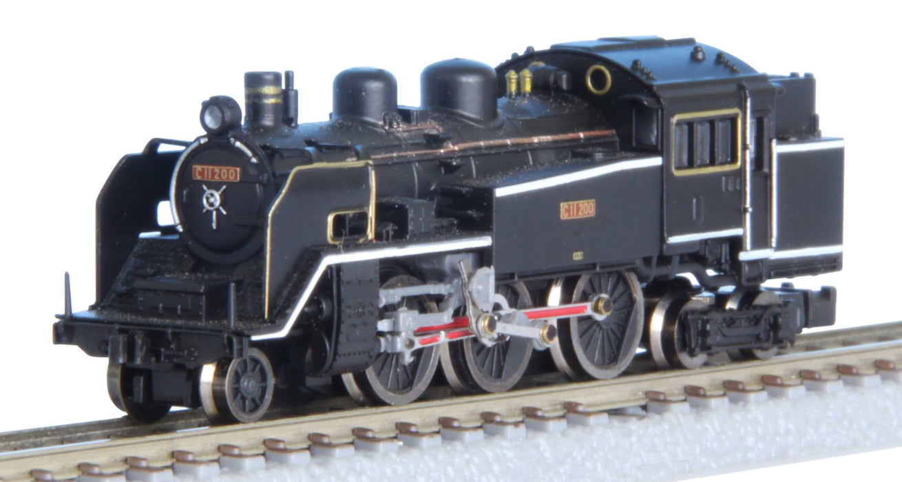 Rokuhan Z Gauge Steam Locomotive C11-200: JNR T019-4 Type Model Train- Japan Figure Store - #1 Bring To You The Best Japanese Goods