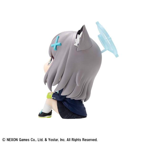 Megahouse Rukappu Blue Archive Shiroko Figure Collectible Toy
