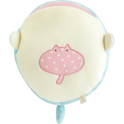 San-X Jinbei-San Super Mochimochi Round Plush Toy Mo56901- Japan Figure Store - #1 Bring To You The Best Japanese Goods
