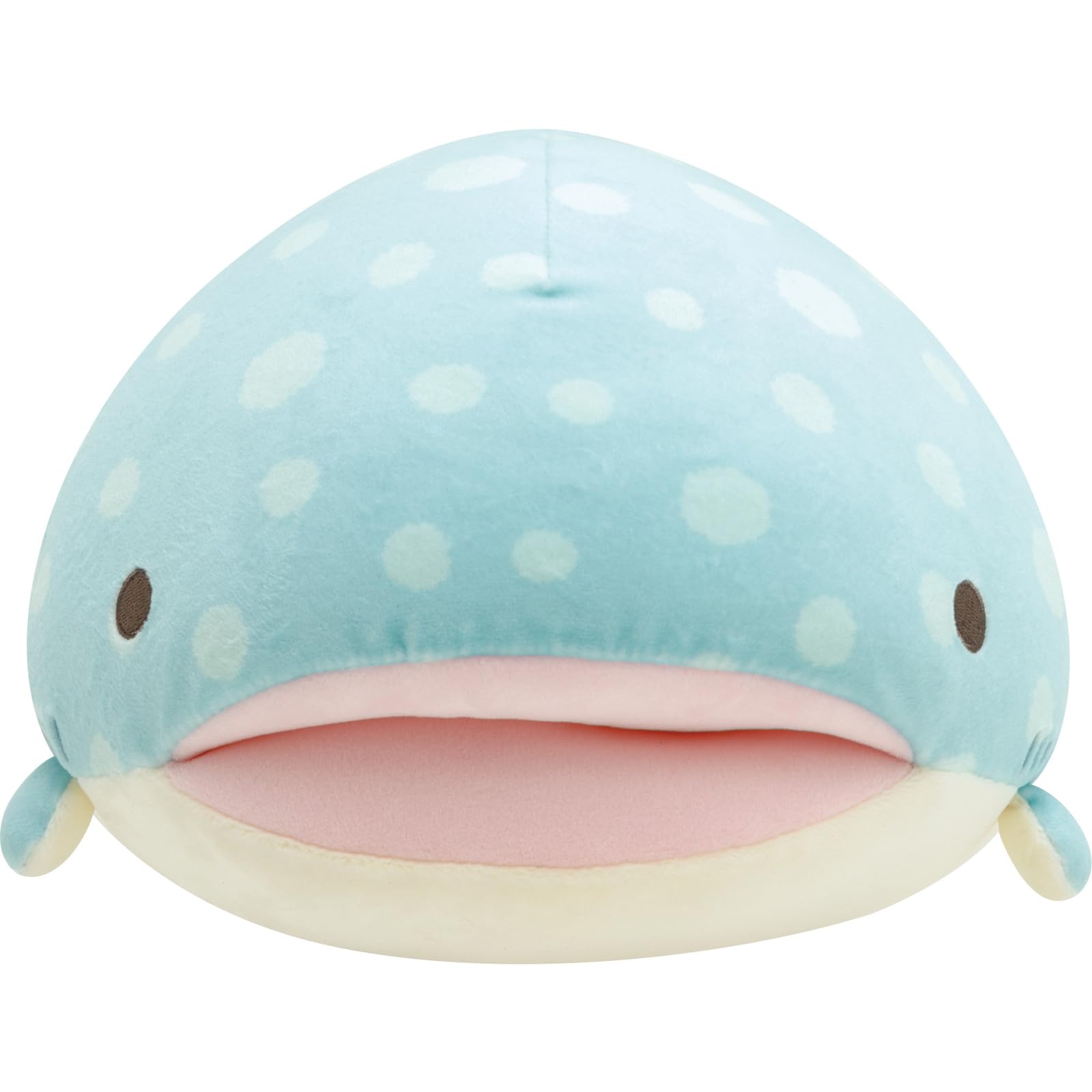 San-X Jinbei-San Super Mochimochi Round Plush Toy Mo56901- Japan Figure Store - #1 Bring To You The Best Japanese Goods