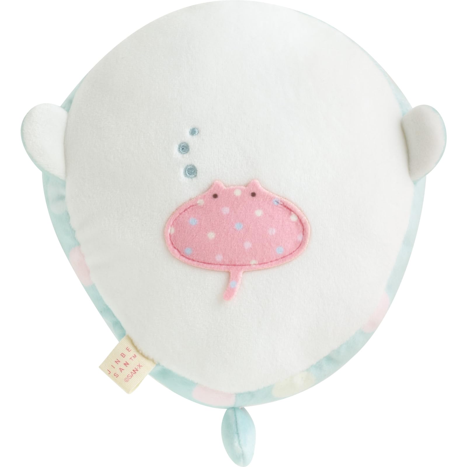 San-X Jinbei-San Super Mochimochi Round Plush Toy Small Size Mo56401- Japan Figure Store - #1 Bring To You The Best Japanese Goods
