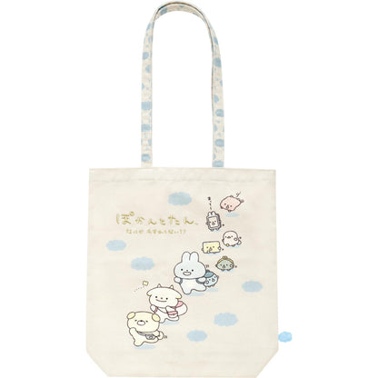 San-X Pokantotan Ca51101 Tote Bag - Stylish and Durable Shopping Tote- Japan Figure Store - #1 Bring To You The Best Japanese Goods