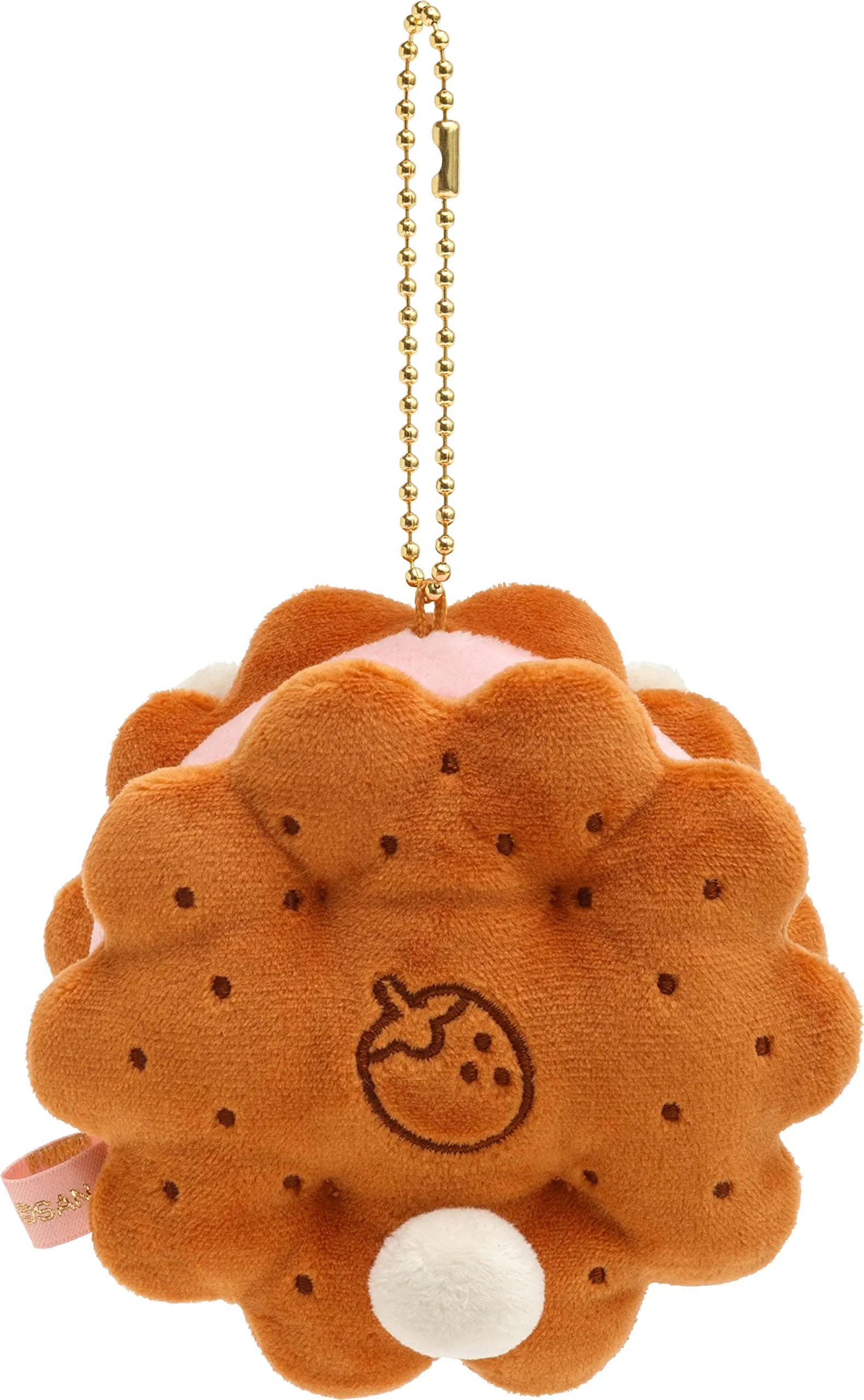 SAN-X Korilakkuma Retro Sweets Series Keychain Plush Butter Sandwich- Japan Figure Store - #1 Bring To You The Best Japanese Goods