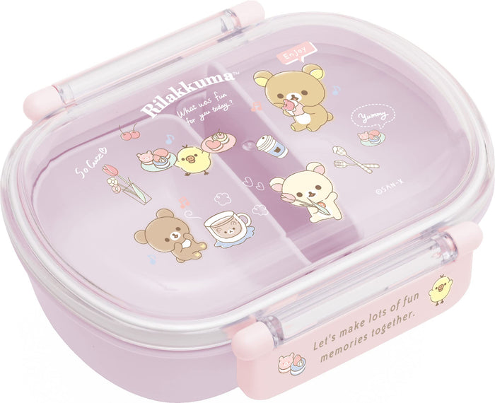 San-X Rilakkuma Lunch Market Fluffy Tight Lunch Box Ka17801- Japan Figure Store - #1 Bring To You The Best Japanese Goods