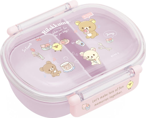 San-X Rilakkuma Lunch Market Fluffy Tight Lunch Box Ka17801- Japan Figure Store - #1 Bring To You The Best Japanese Goods