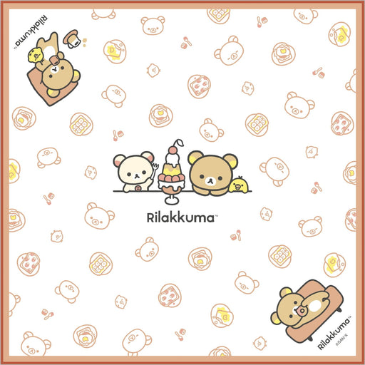 San-X Rilakkuma Lunch Napkin Ch44101 - Cute and Functional Design- Japan Figure Store - #1 Bring To You The Best Japanese Goods