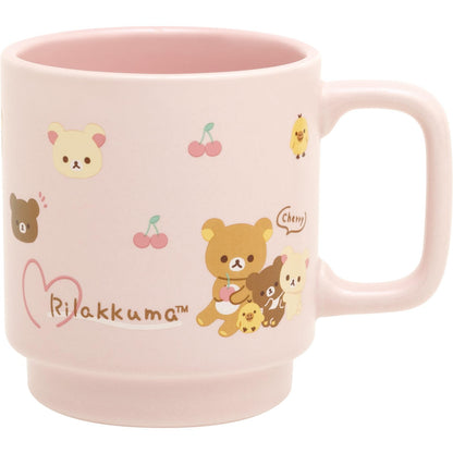 San-X Rilakkuma Ceramic Mug Tk19602 Durable Coffee Cup- Japan Figure Store - #1 Bring To You The Best Japanese Goods