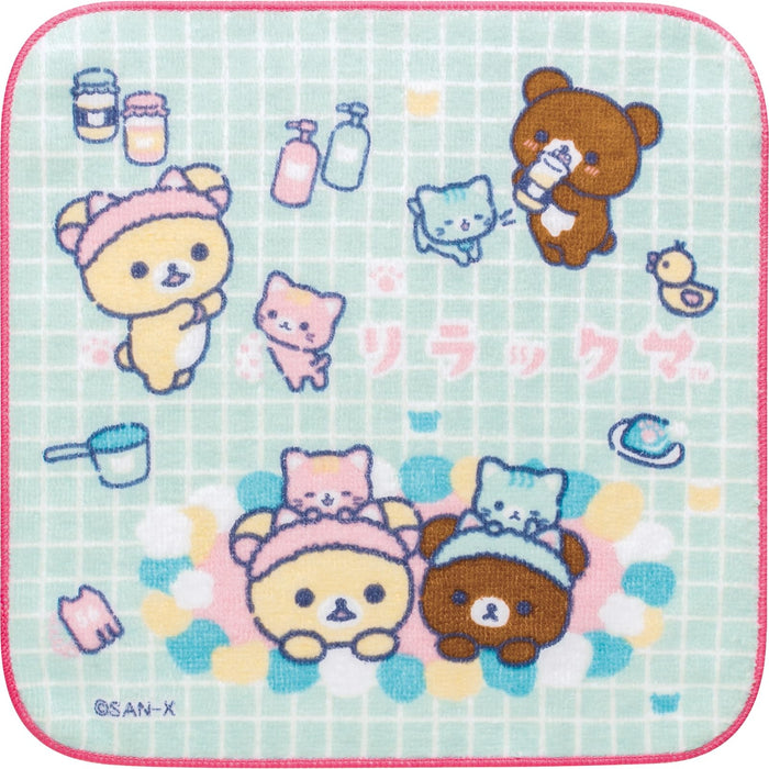 San-X Rilakkuma Petit Towel Cm44302 – Soft and Absorbent- Japan Figure Store - #1 Bring To You The Best Japanese Goods
