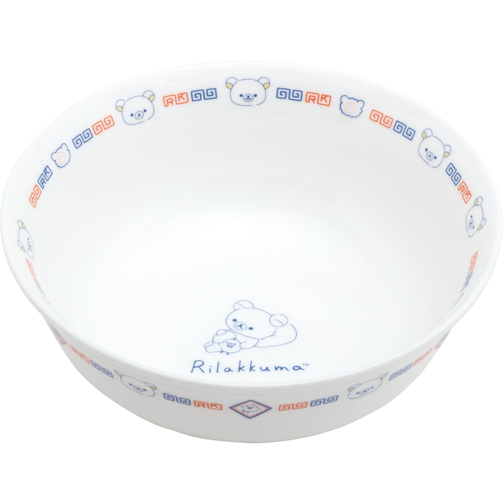 San-X Rilakkuma Ramen Bowl Tk19901 Large Ceramic Bowl- Japan Figure Store - #1 Bring To You The Best Japanese Goods