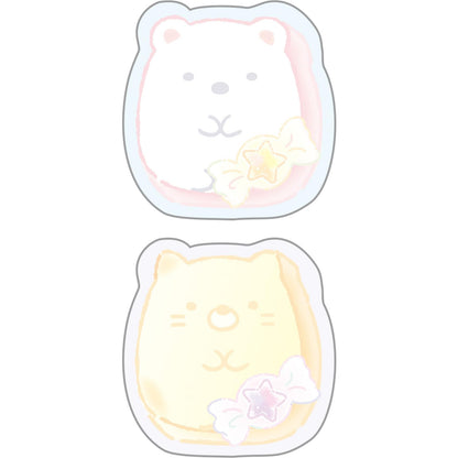 San-X Sumikko Gurashi Clear Box Sticky Notes 100 Sheets MH20803- Japan Figure Store - #1 Bring To You The Best Japanese Goods