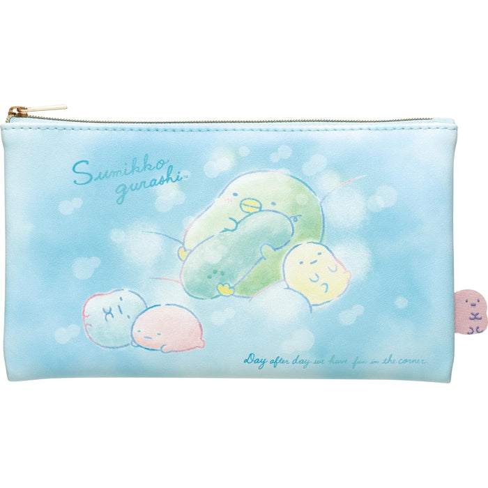 San-X Sumikko Gurashi Flat Pouch Penguin Ca44802 Durable Cute Design- Japan Figure Store - #1 Bring To You The Best Japanese Goods