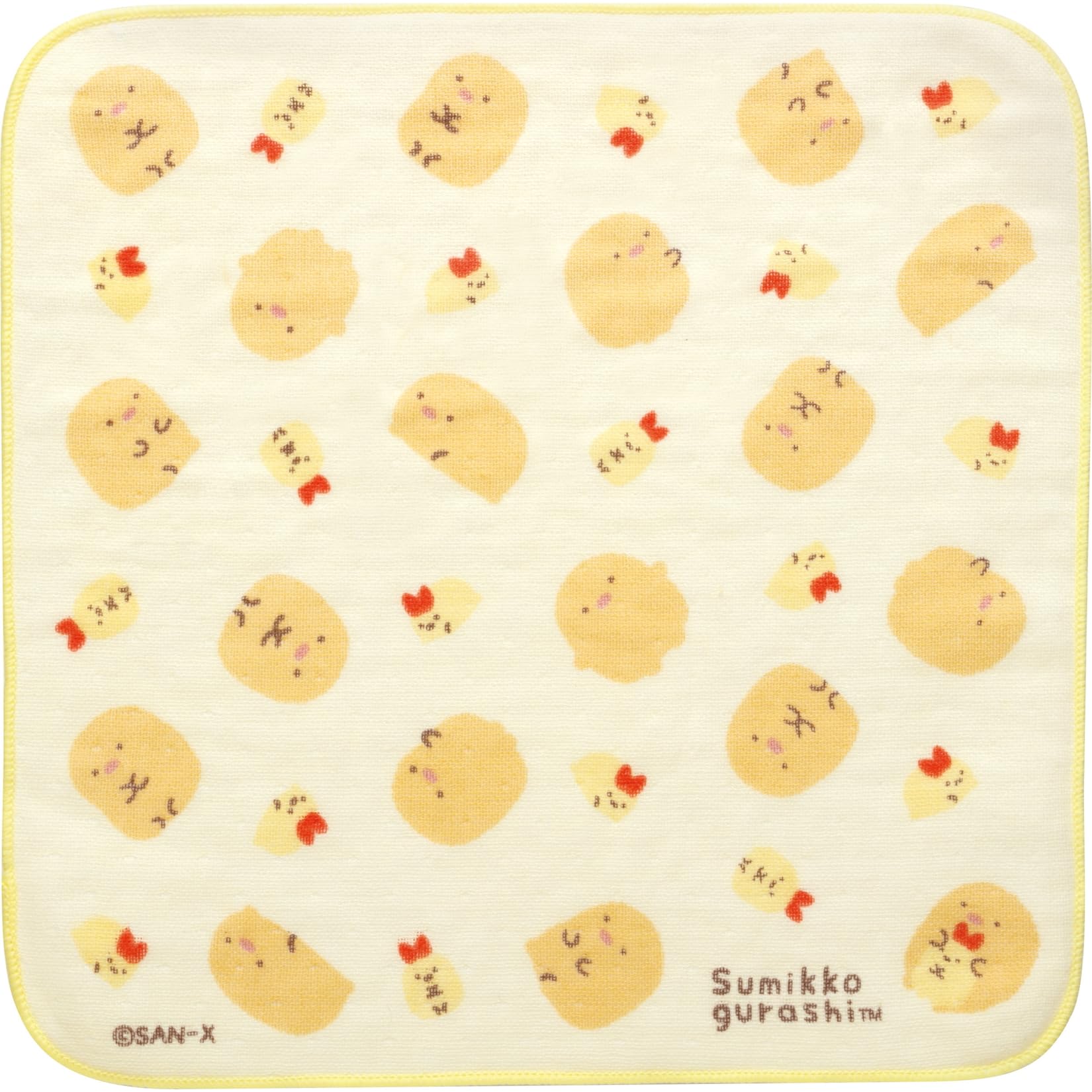 San-X Sumikko Gurashi Tonkatsu & Shrimp Mini Towel CM46503- Japan Figure Store - #1 Bring To You The Best Japanese Goods