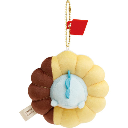 San-X Sumikko Gurashi Mister Donut Hanging Plush Lizard Angel Mo48901- Japan Figure Store - #1 Bring To You The Best Japanese Goods