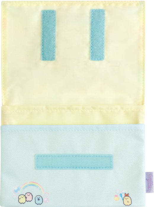 San-X Sumikko Gurashi Pocket Pouch Rainbow Ca41402 11cm x 14.5cm x 2cm- Japan Figure Store - #1 Bring To You The Best Japanese Goods