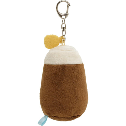 San-X Sumikko Gurashi Sumikko Market Hanging Plush Toy Tonkatsu 9cm- Japan Figure Store - #1 Bring To You The Best Japanese Goods