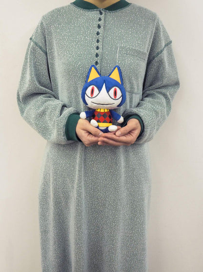 Sanei Boeki Animal Crossing All Star Collection Cat Plush 12x9x22Cm- Japan Figure Store - #1 Bring To You The Best Japanese Goods