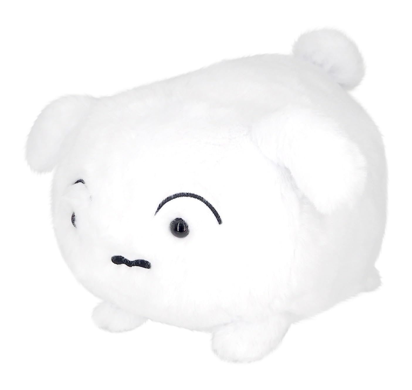 Sanei Boeki Crayon Shin-Chan White Cotton Candy Plush Toy (M) 20x23x16Cm- Japan Figure Store - #1 Bring To You The Best Japanese Goods