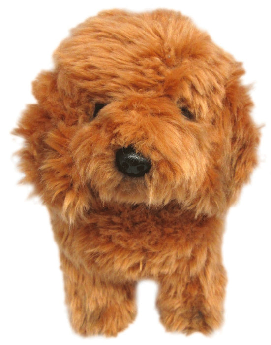 Sanei Boeki Graceful Dog Toy Poodle S Apricot Standing Plush 24cm- Japan Figure Store - #1 Bring To You The Best Japanese Goods