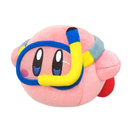 Sanei Boeki Kirby Of The Stars Plush Toy - 16.5x16x10.5cm All Star Collection KP72- Japan Figure Store - #1 Bring To You The Best Japanese Goods