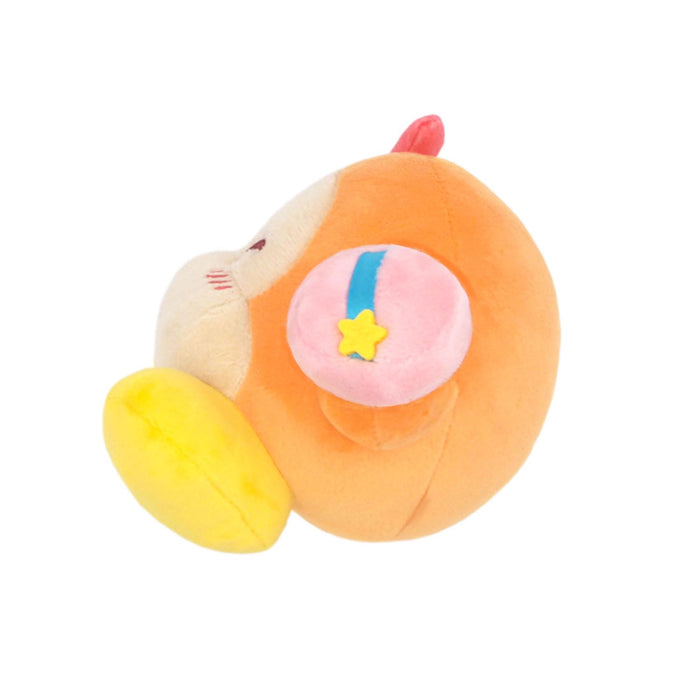 Sanei Boeki Kirby's Happy Morning Waddle Dee Plush Toy 16x12x11cm - Khm-02- Japan Figure Store - #1 Bring To You The Best Japanese Goods