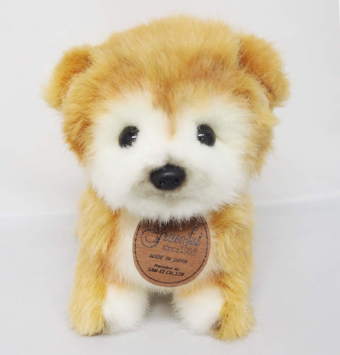 Sanei Boeki Graceful Puppy Series Akita Dog Plush Toy 17cm Made In Japan- Japan Figure Store - #1 Bring To You The Best Japanese Goods