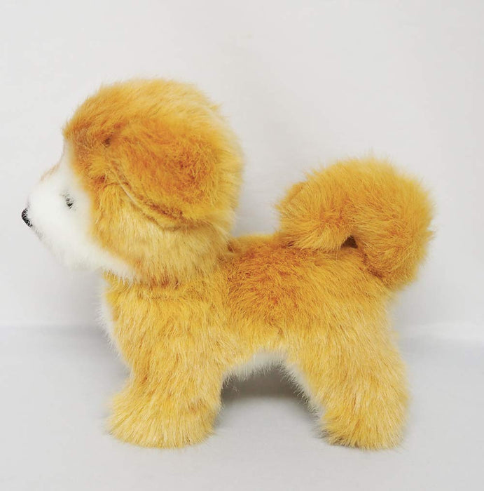 Sanei Boeki Graceful Puppy Series Akita Dog Plush Toy 17cm Made In Japan- Japan Figure Store - #1 Bring To You The Best Japanese Goods